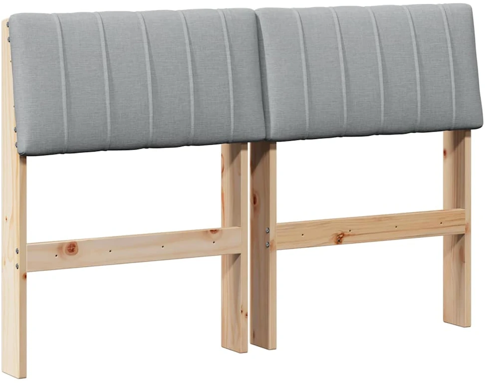 Apmušta lovos galvūgalis Šviesiai pilka 120 cm