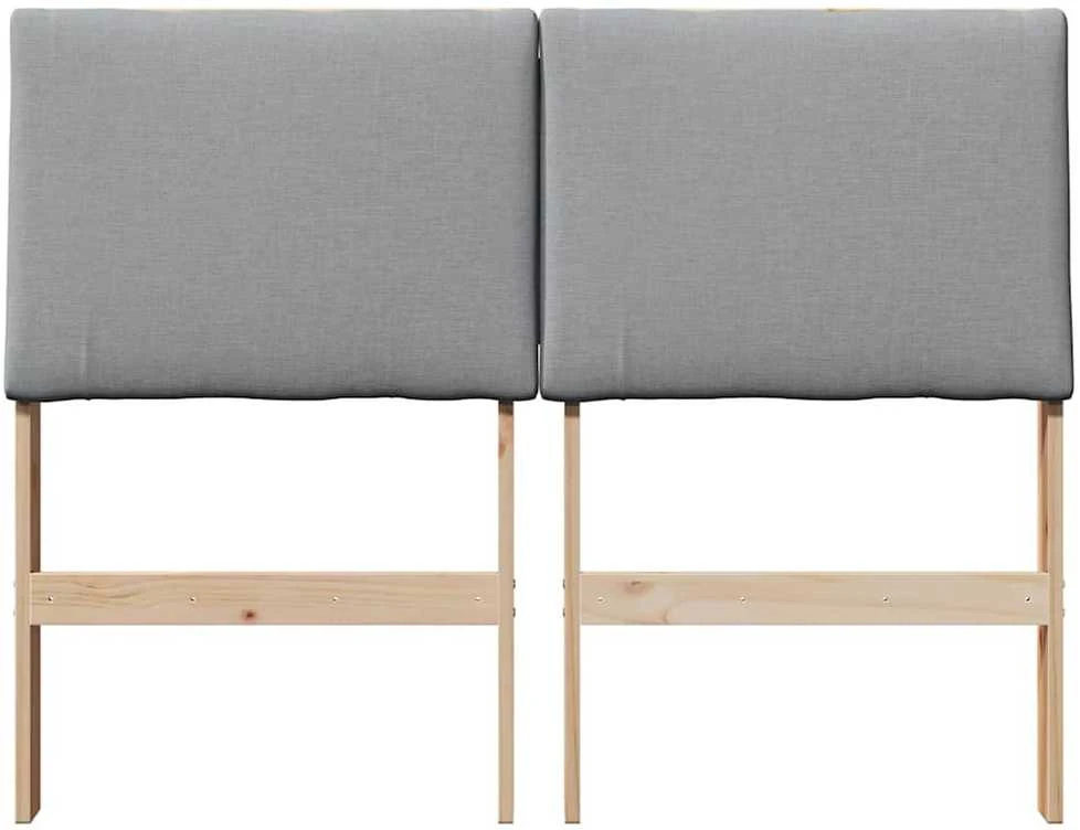 Apmušta lovos galvūgalis Šviesiai pilka 120 cm