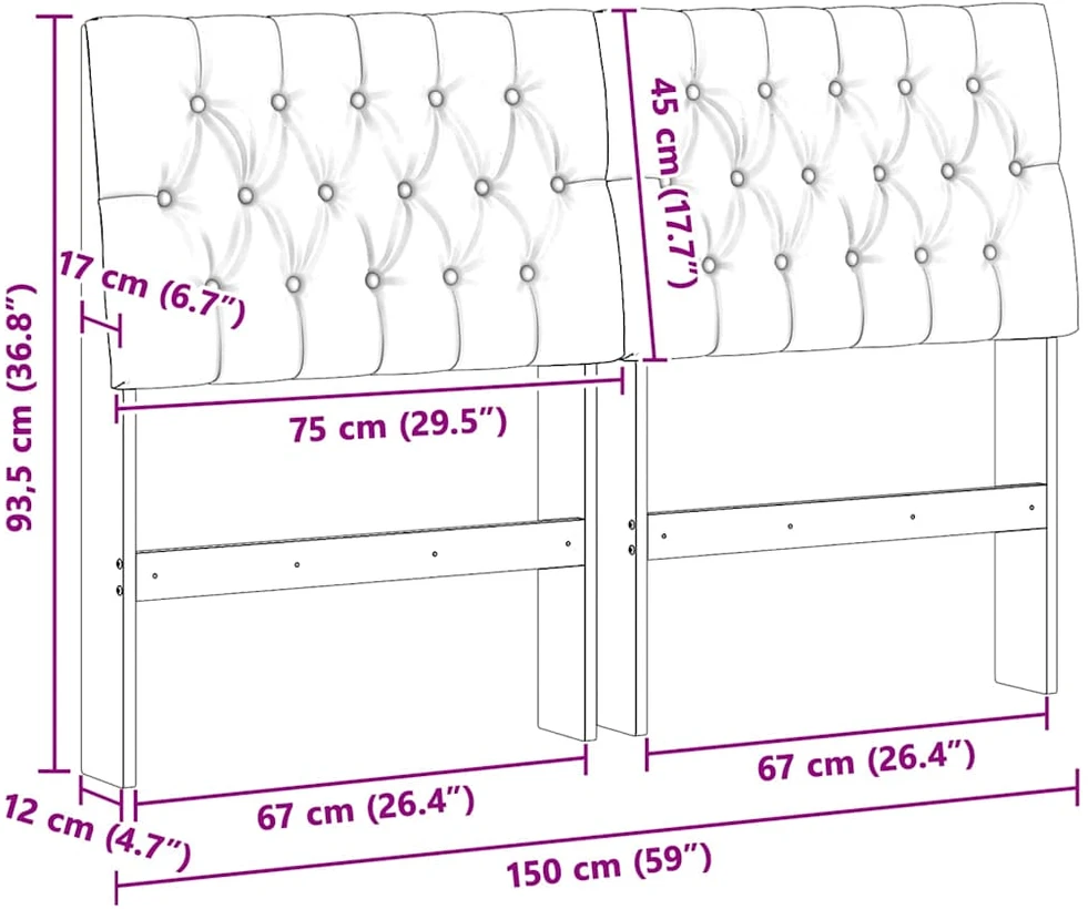 Apmušta lovos galvūgalis Šviesiai pilka 150 cm