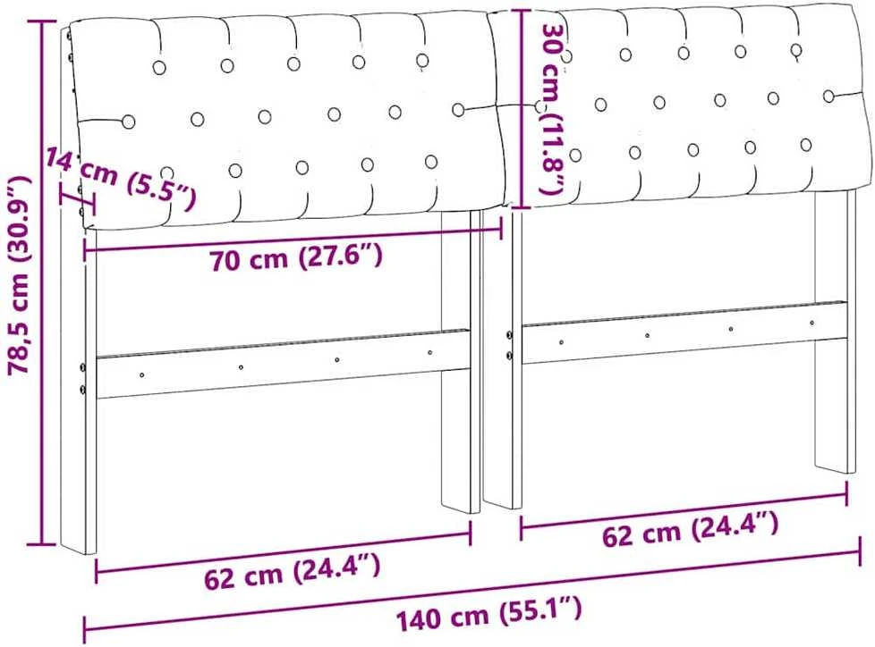 Apmušta lovos galvūgalis Šviesiai pilka 140 cm