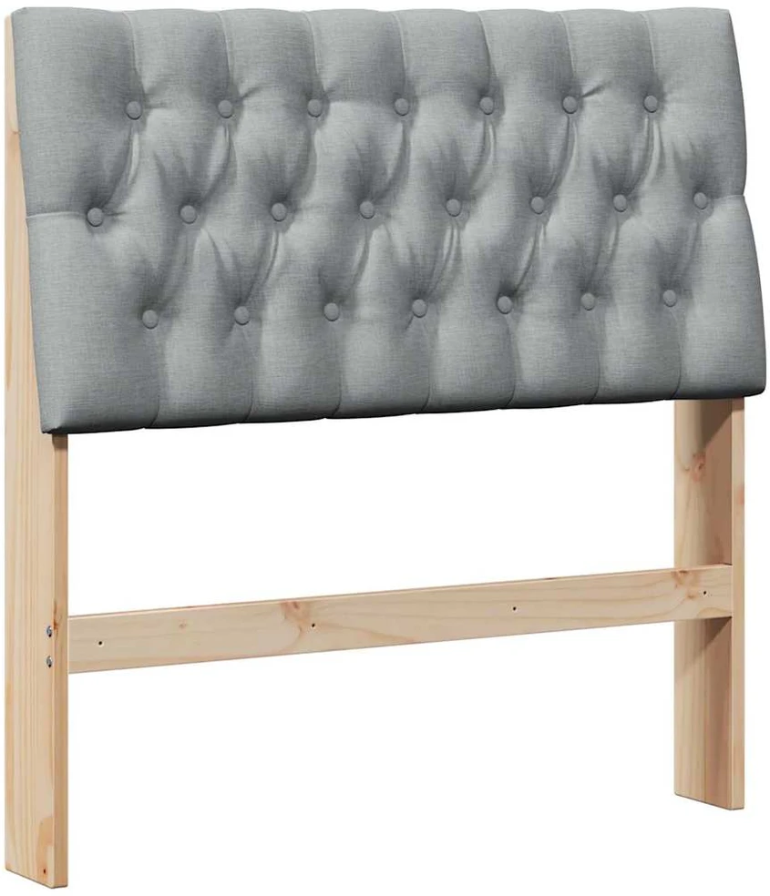 Apmušta lovos galvūgalis Šviesiai pilka 90 cm
