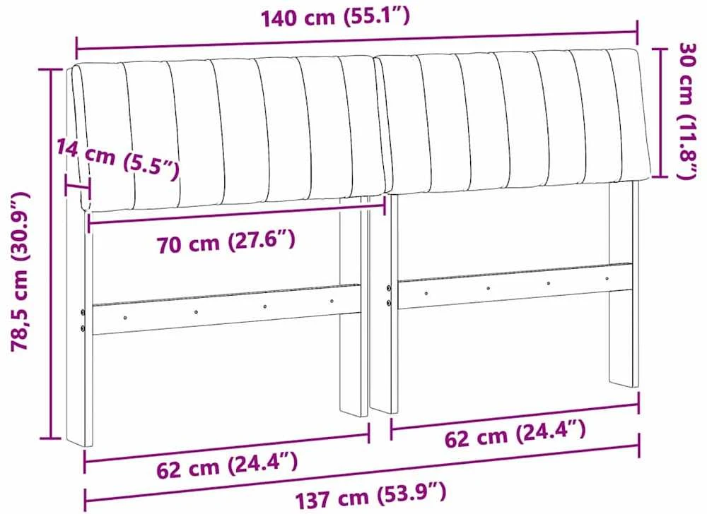 Apmušta lovos galvūgalis Šviesiai pilka 140 cm