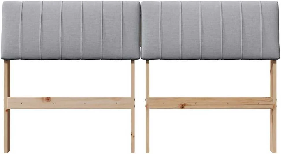 Apmušta lovos galvūgalis Šviesiai pilka 140 cm