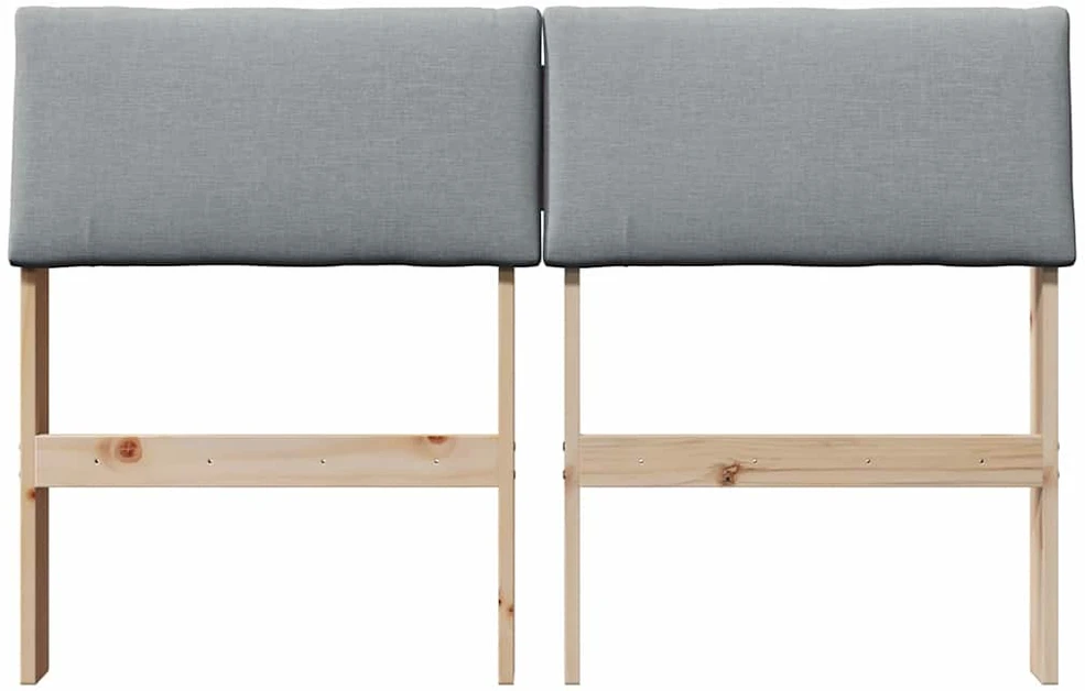 Apmušta lovos galvūgalis Šviesiai pilka 120 cm