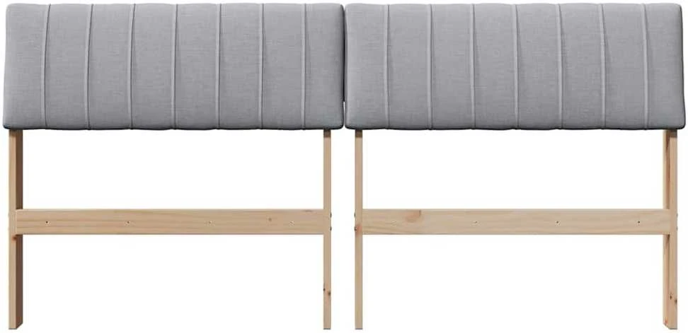Apmušta lovos galvūgalis Šviesiai pilka 150 cm