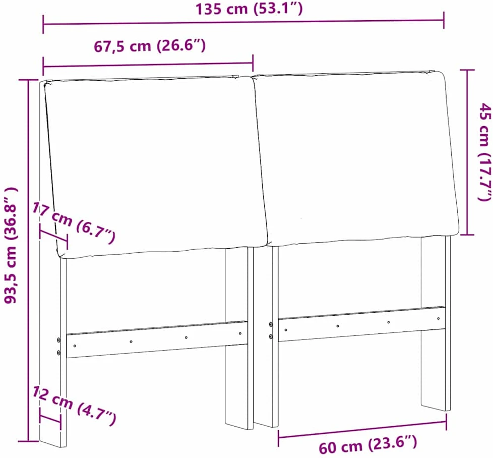 Apmušta lovos galvūgalis Šviesiai pilka 135 cm