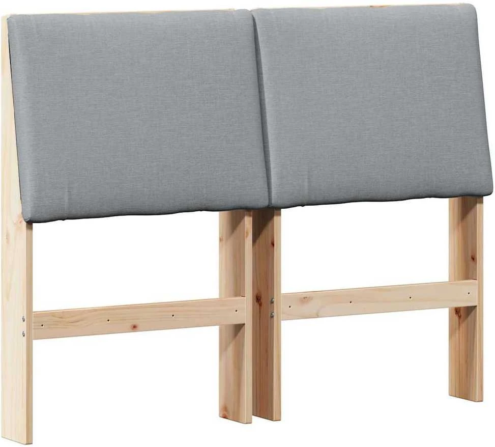 Apmušta lovos galvūgalis Šviesiai pilka 120 cm