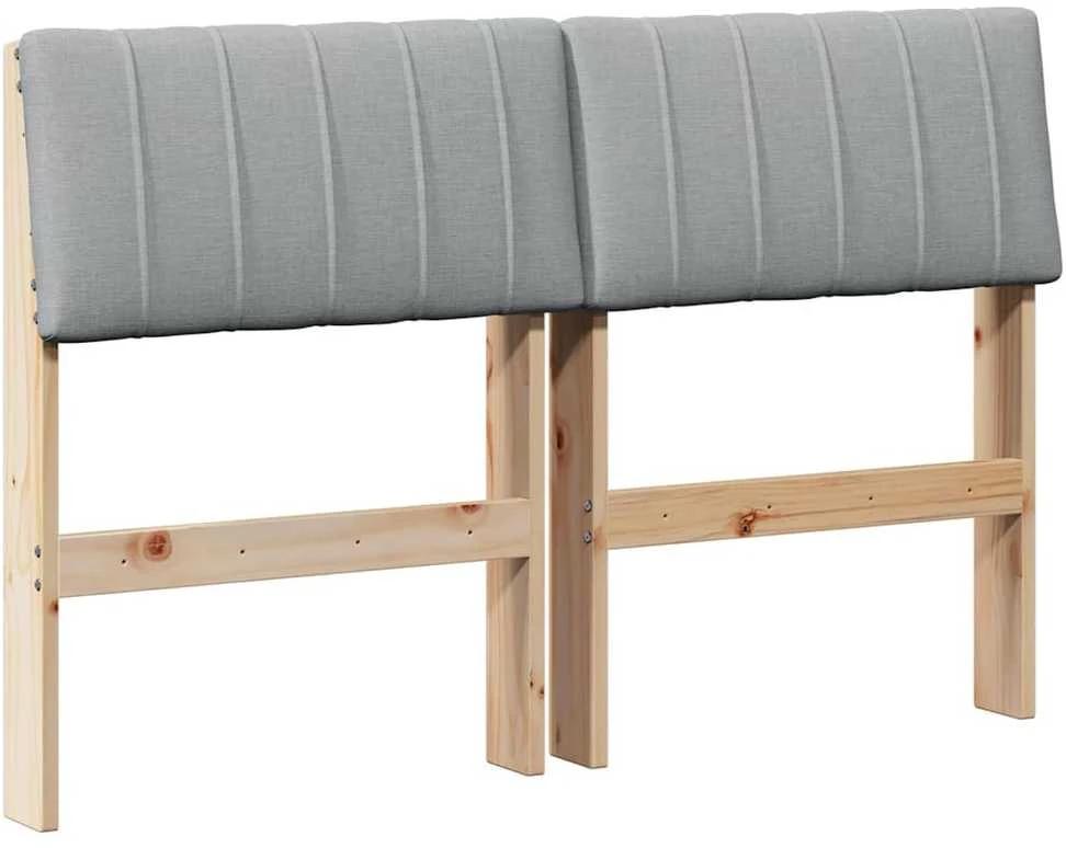 Apmušta lovos galvūgalis Šviesiai pilka 120 cm