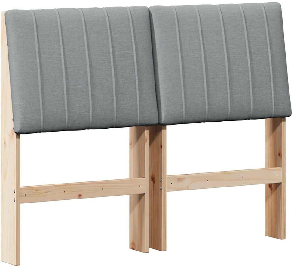 Apmušta lovos galvūgalis Šviesiai pilka 120 cm