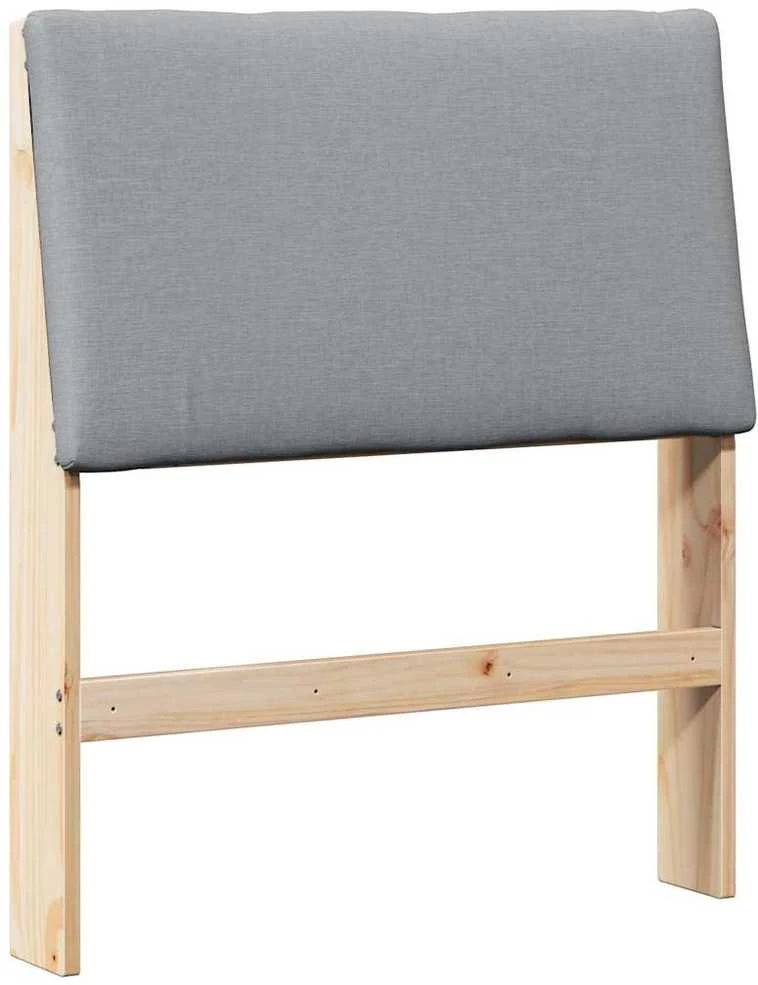 Apmušta lovos galvūgalis Šviesiai pilka 80 cm