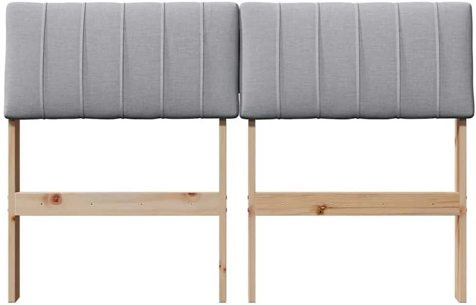 Apmušta lovos galvūgalis Šviesiai pilka 120 cm