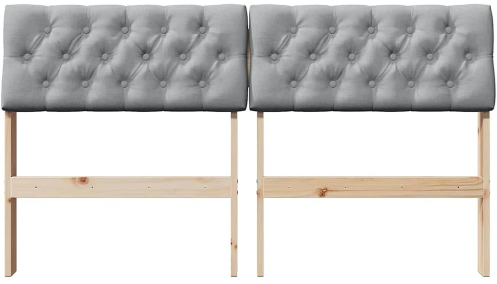 Apmušta lovos galvūgalis Šviesiai pilka 150 cm