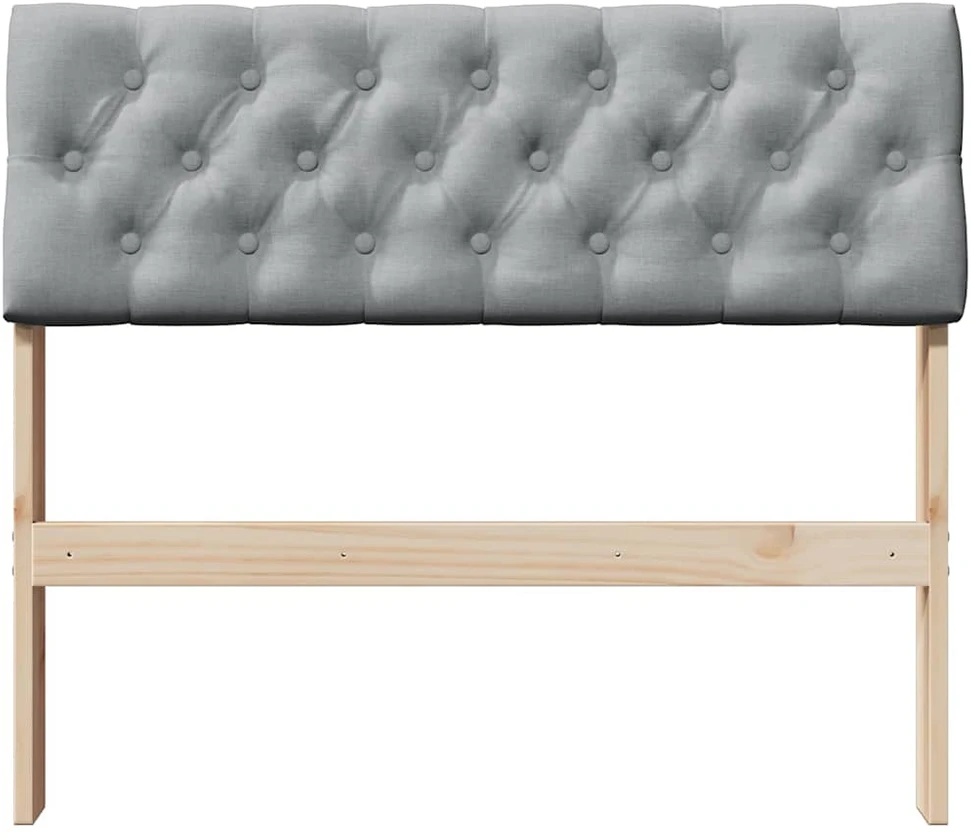 Apmušta lovos galvūgalis Šviesiai pilka 90 cm