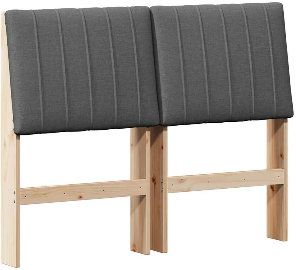 Apmušta lovos galvūgalis Tamsiai pilka 120 cm