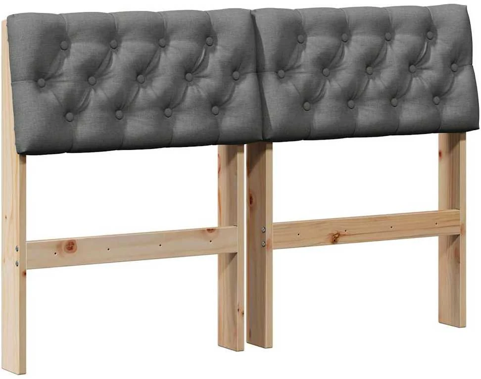 Apmušta lovos galvūgalis Tamsiai pilka 120 cm