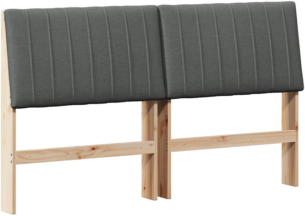 Apmušta lovos galvūgalis Tamsiai pilka 150 cm