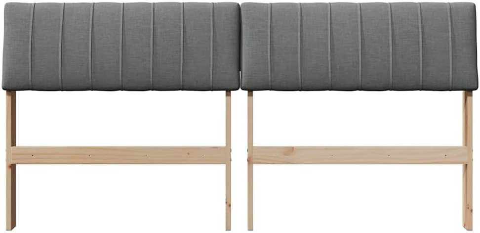 Apmušta lovos galvūgalis Tamsiai pilka 160 cm