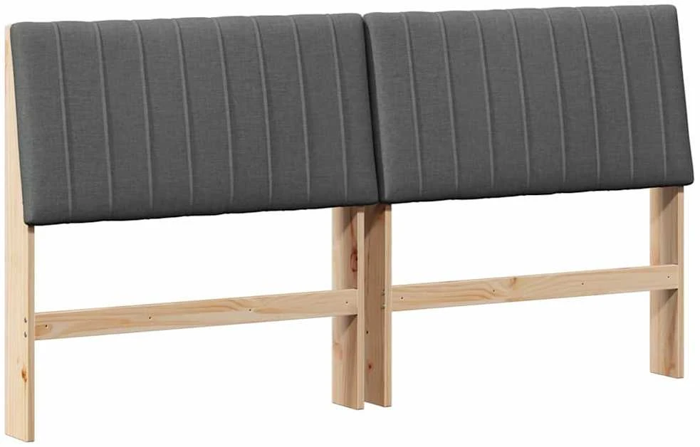 Apmušta lovos galvūgalis Tamsiai pilka 180 cm