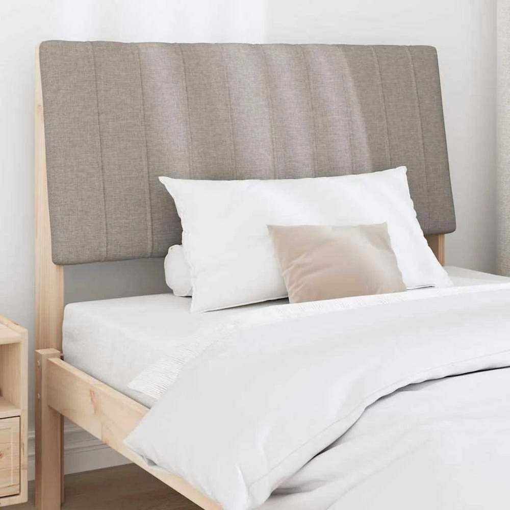 Apmušta lovos galvūgalis Taupe 100 cm Kietos pušies mediena