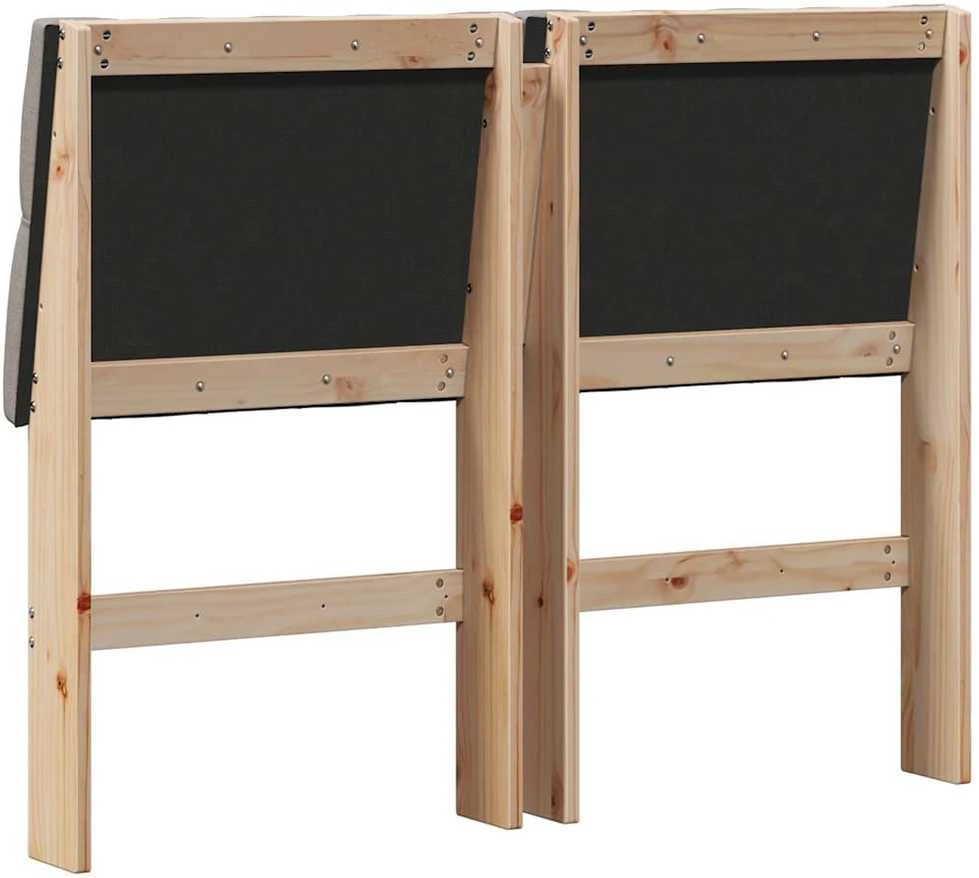 Apmušta lovos galvūgalis Tortora 120 cm Kietos pušies mediena
