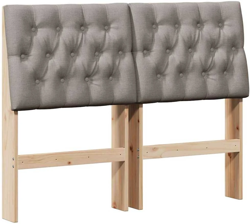 Apmušta lovos galvūgalis Tortora 120 cm Kietos pušies mediena