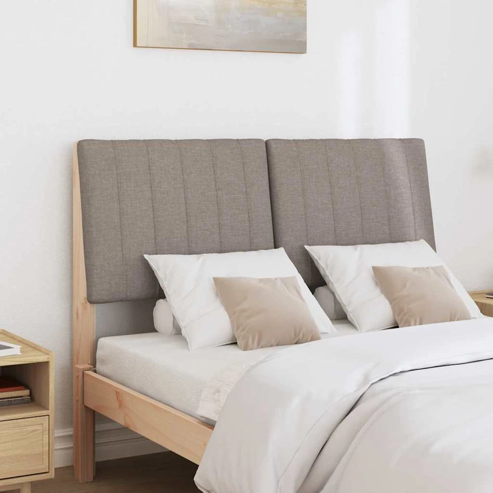 Apmušta lovos galvūgalis Taupe 120 cm Kietos pušies mediena