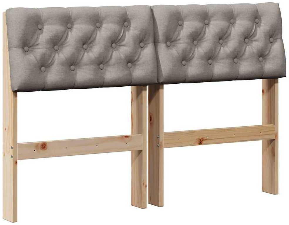 Apmušta lovos galvūgalis Tortora 120 cm Kietos pušies mediena