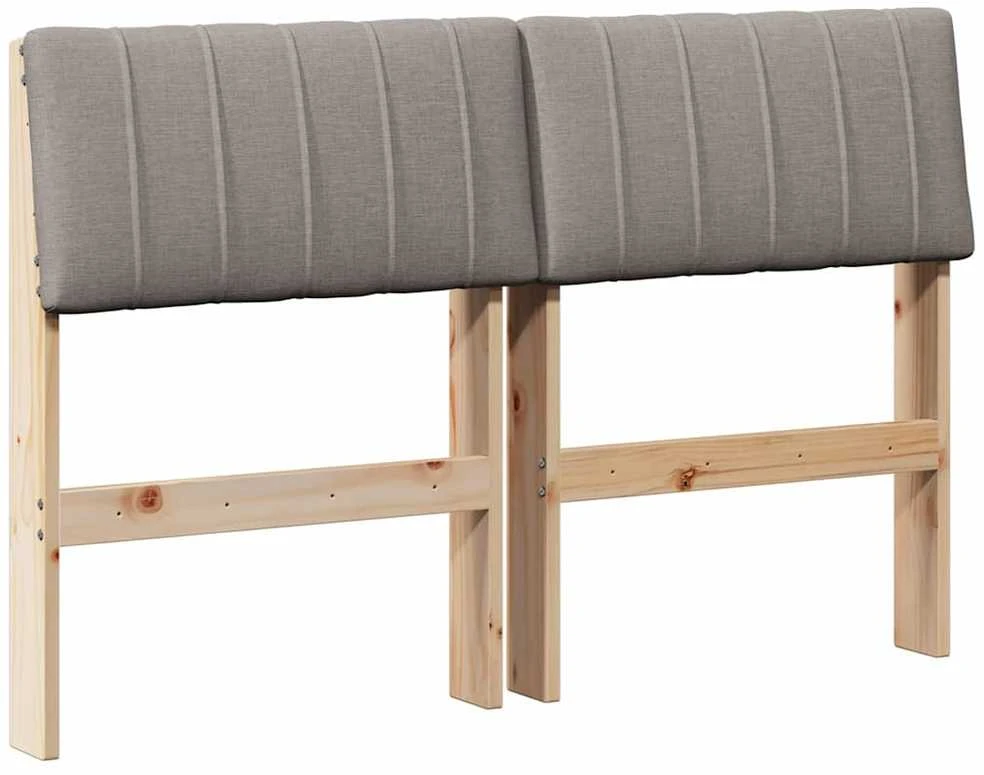 Apmušta lovos galvūgalis Tortora 120 cm Kietos pušies mediena