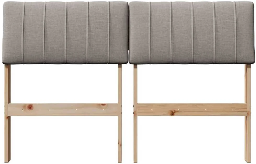 Apmušta lovos galvūgalis Tortora 120 cm Kietos pušies mediena