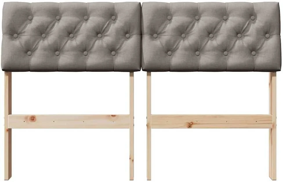 Apmušta lovos galvūgalis Tortora 120 cm Kietos pušies mediena