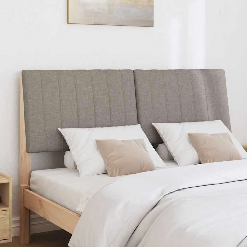 Apmušta lovos galvūgalis Taupe 140 cm Kietos pušies mediena