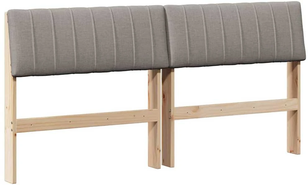 Apmušta lovos galvūgalis Tortora 160 cm Kietos pušies mediena