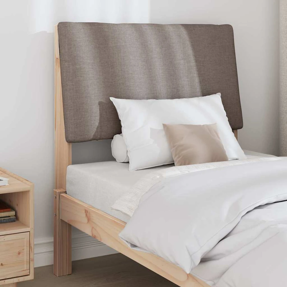 Apmušta lovos galvūgalis Taupe 75 cm Kietos pušies mediena