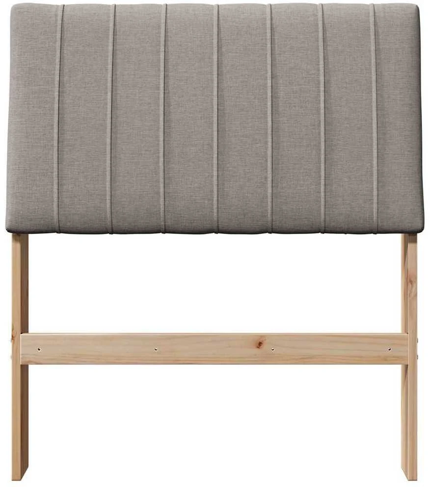 Apmušta lovos galvūgalis Taupe 80 cm Kietos pušies mediena