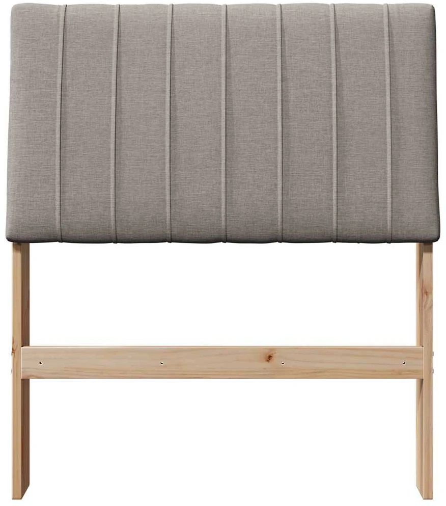 Apmušta lovos galvūgalis Taupe 80 cm Kietos pušies mediena