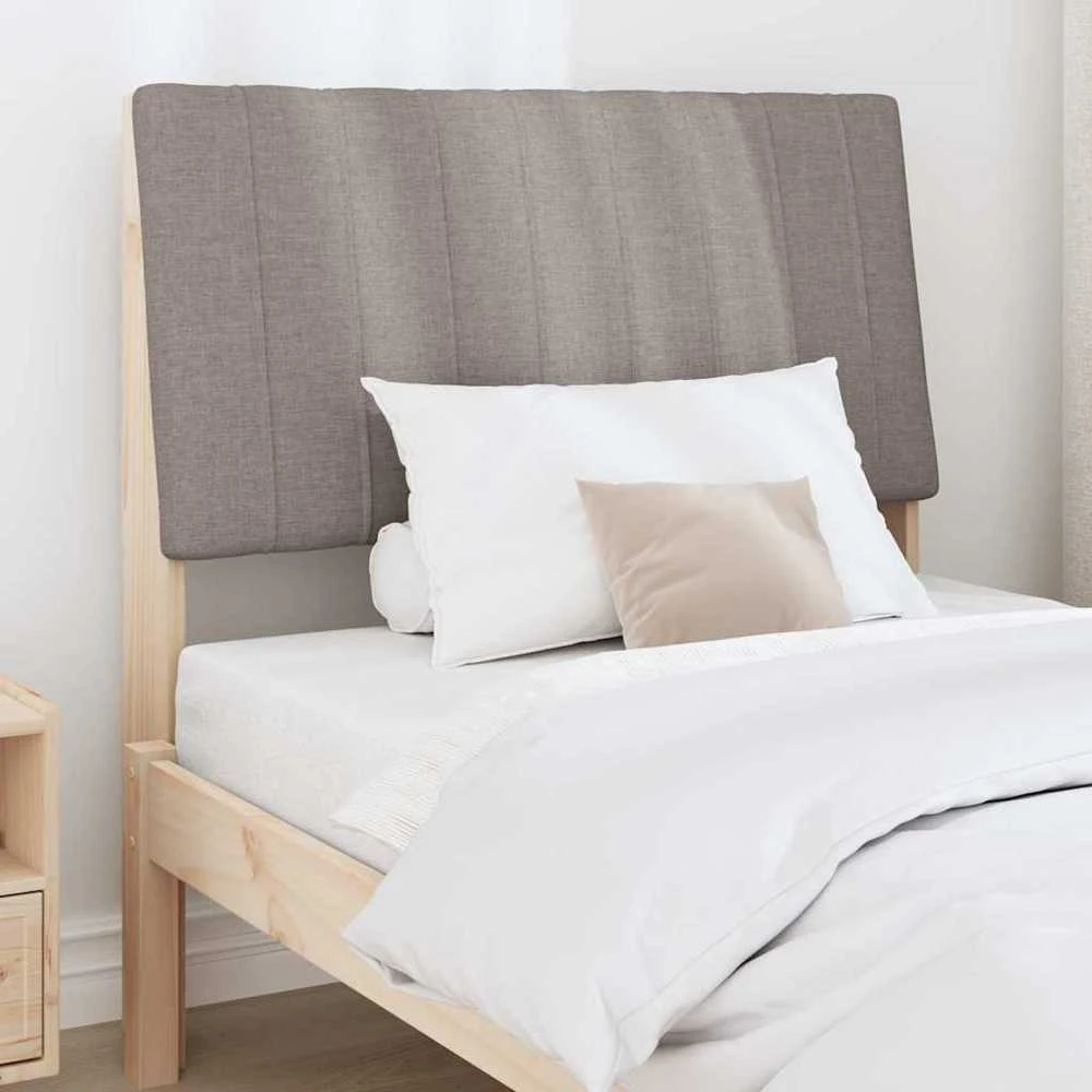 Apmušta lovos galvūgalis Taupe 90 cm Kietos pušies mediena
