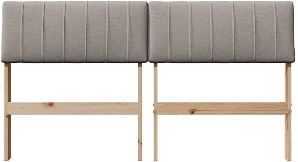 Apmušta lovos galvūgalis Tortora 140 cm Kietos pušies mediena