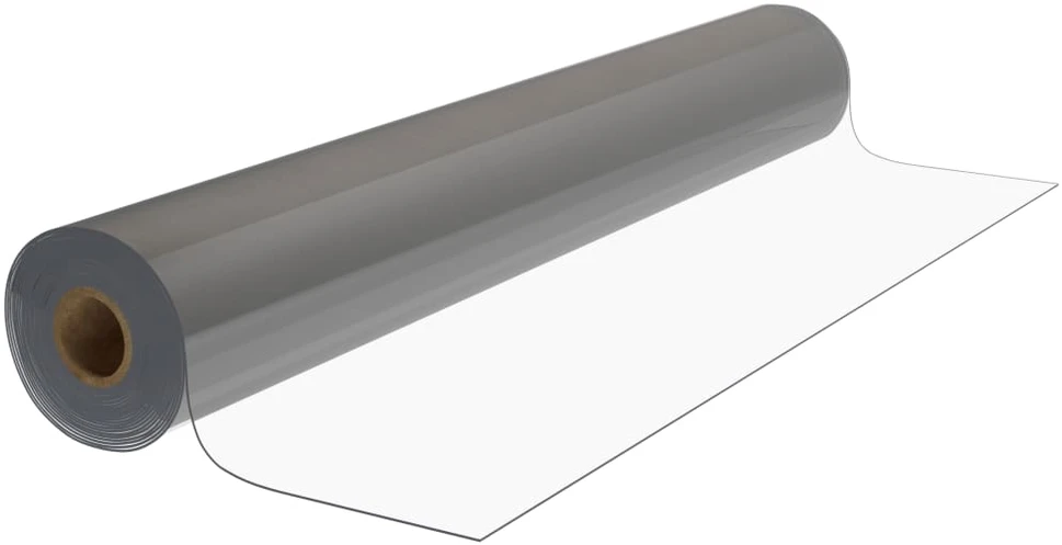 Apsauginės stalo plėvelės ritinys, skaidrus, 0,9x15m, PVC, 1,6mm