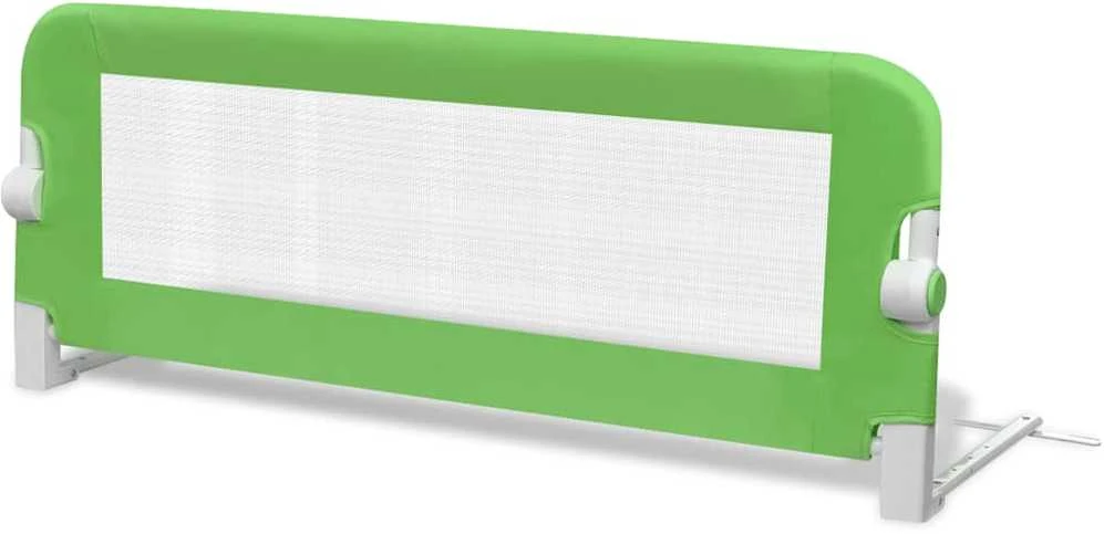 Apsauginiai turėklai vaiko lovai, 2vnt., žali, 102x42cm