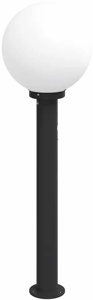 Pakabinamas šviestuvas Apsauginis stulpelis su jutikliu, 80 cm, juodas, IP44