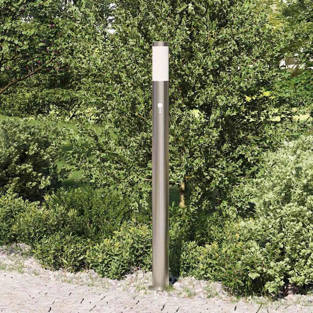 Pakabinamas šviestuvas Apsauginis šviestuvas su jutikliu, 110 cm, nerūdijantis plienas, IP44