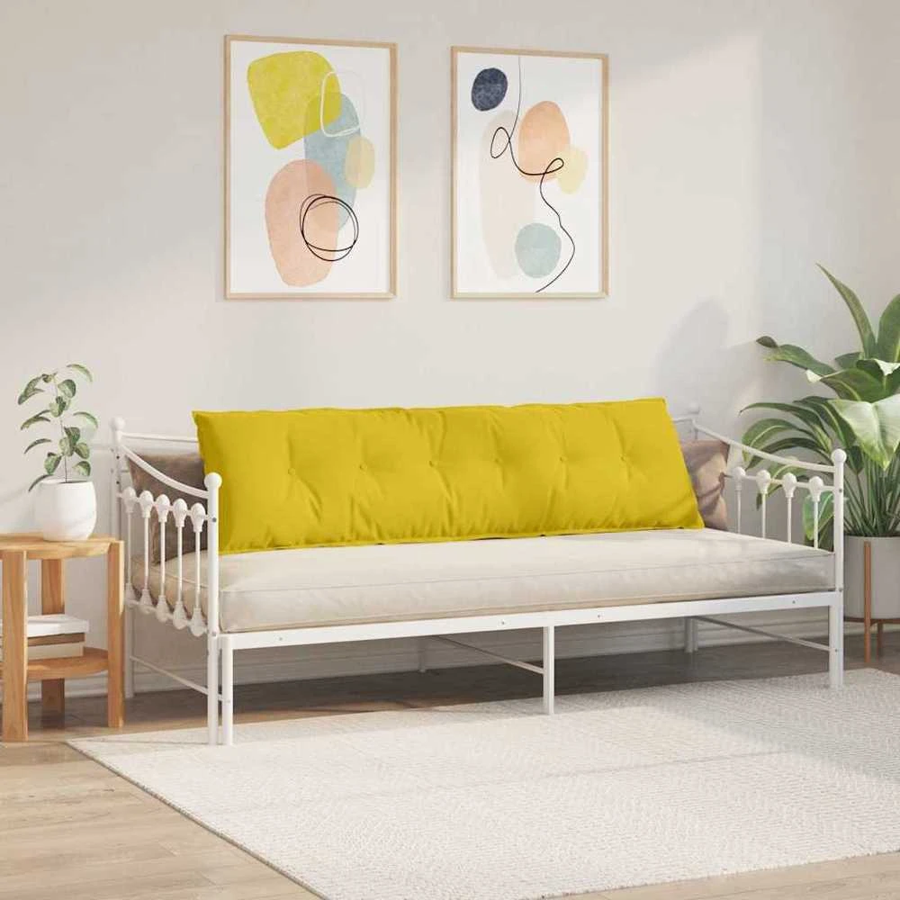 Apsaugos Pagalvė Geltona 180 x 50 cm Kordūrinis audinys