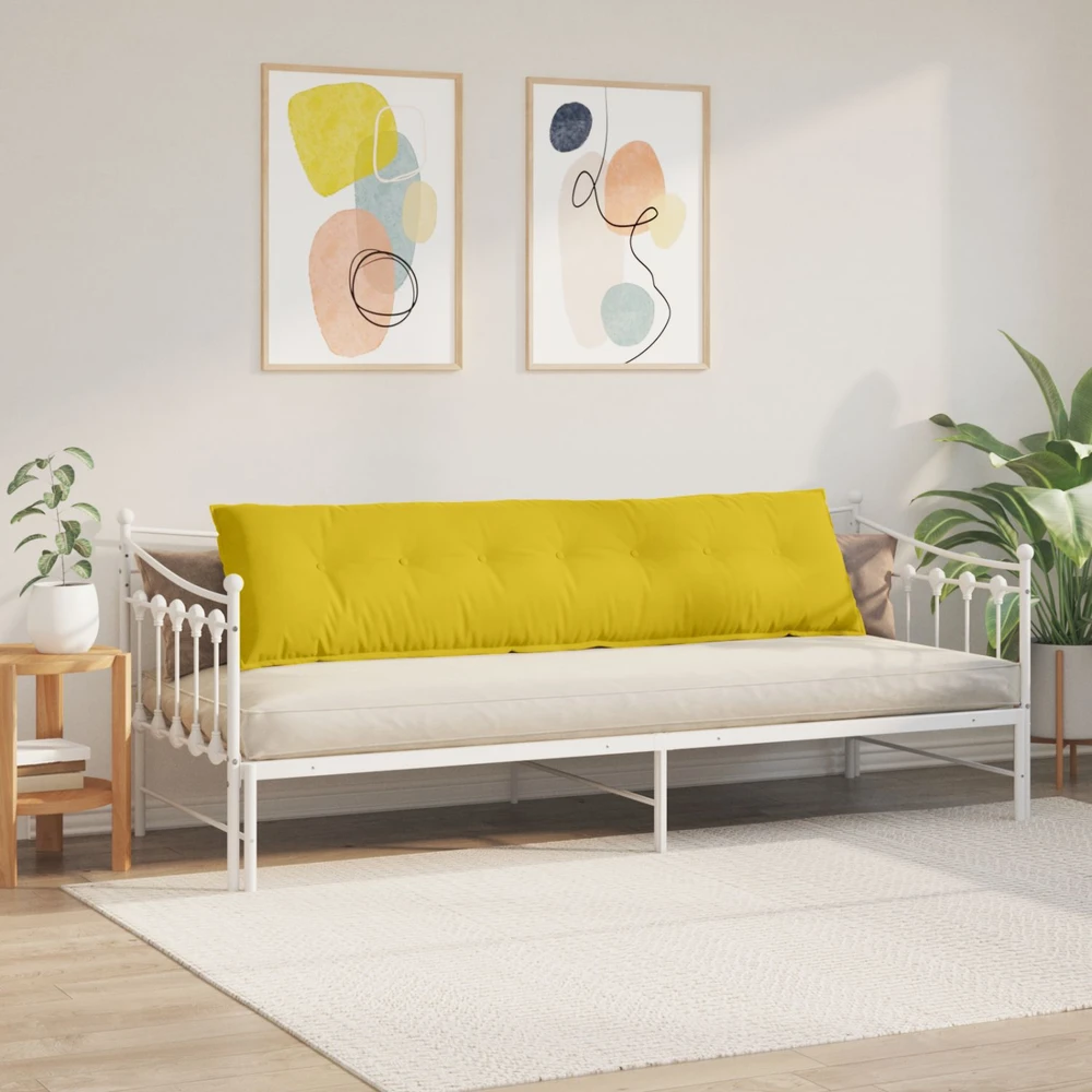 Apsaugos Pagalvė Geltona 200 x 50 cm Kordūrinis audinys