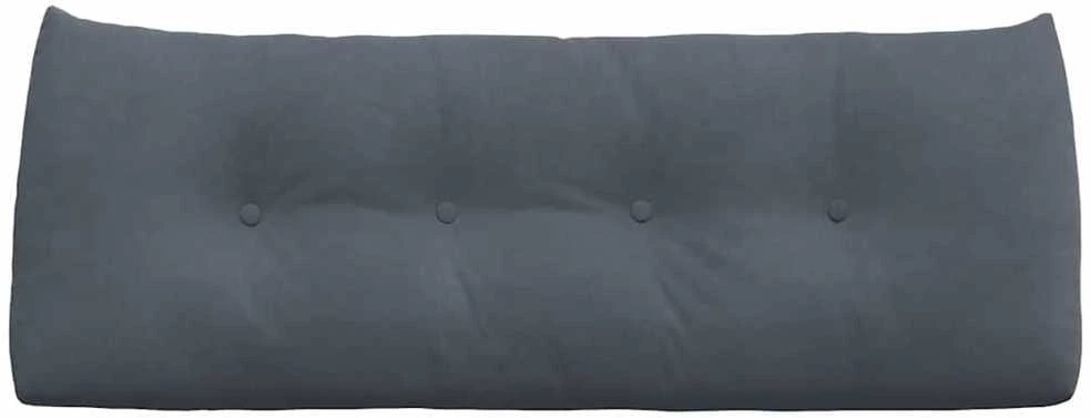 Apsaugos Pagalvė Tamsiai pilka 120 x 24 x 50 cm Aksomas