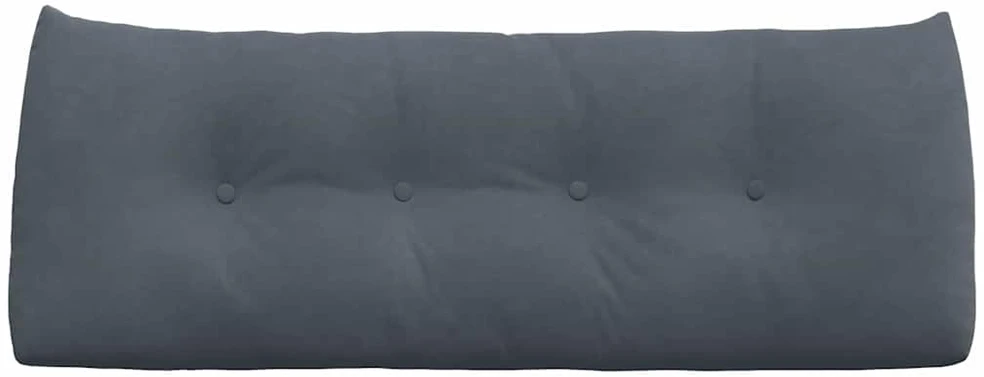 Apsaugos Pagalvė Tamsiai pilka 120 x 24 x 50 cm Aksomas