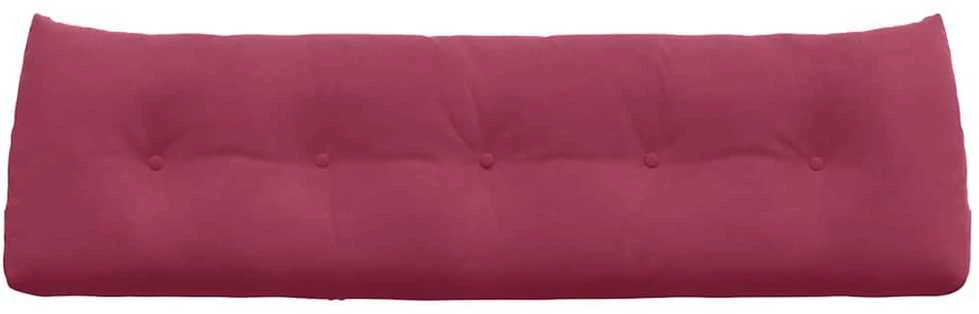 Apsaugos Pagalvė Vyno raudona 160 x 24 x 50 cm Aksomas