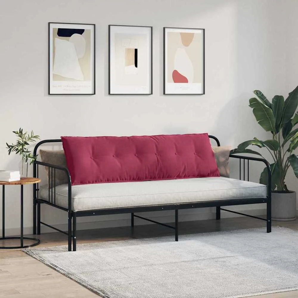 Apsaugos Pagalvė Vyno raudona 160 x 50 cm Kordūrinis audinys