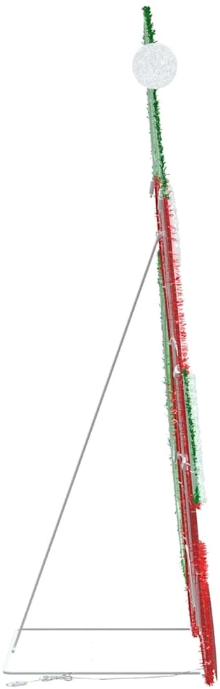 Apšviestas Kalėdų Senelis 60 LED Šilta balta 70 x 62 cm
