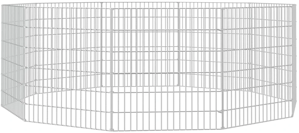Aptvaras gyvūnams, 10 segmentų, 54x60cm, galvanizuota geležis