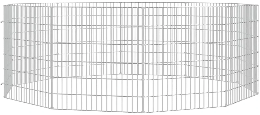 Aptvaras gyvūnams, 10 segmentų, 54x60cm, galvanizuota geležis